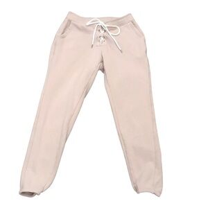 Aerie lace front sweatpants